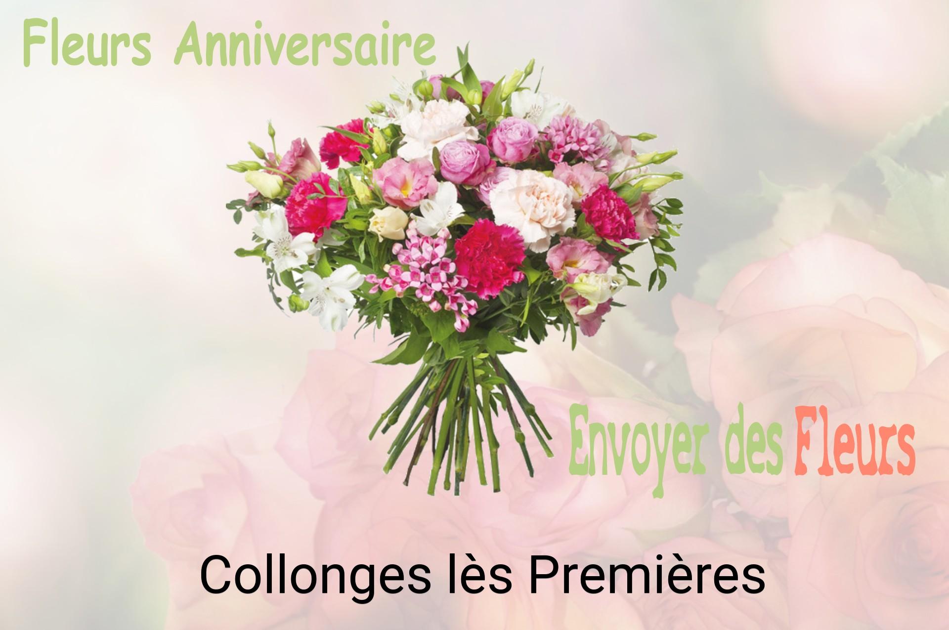 Bouquet de fleurs d’anniversaire livré à Collonges-lès-Premières
